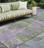 Outdoor Rugs - Stylish Abstract Washable Runner Rug for Indoor-Outdoor Use, Stain Resistant