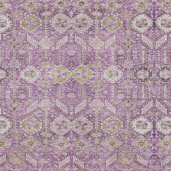 Homeroots 8' Runner Rug – Stylish Blue And Black Floral Design, Washable, Non-skid For Indoor And Outdoor Use 8' X 10' Polyester 564344