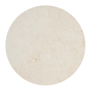 Butler Specialty Danielle Round Pedestal Dining Table With Stunning Marble Top – Elegant Farmhouse Charm Tan,Beige Marble,Mahogany Wood,Plywood 5644415-butler