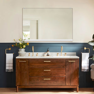 HomeRoots 47" Black Metal Full-Length Mirror – Sleek Leaning Design for Modern Spaces & Effortless Style 564450