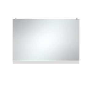 HomeRoots 47" Black Metal Full-Length Mirror – Sleek Leaning Design for Modern Spaces & Effortless Style 564450