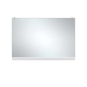HomeRoots 47" Black Metal Full-Length Mirror – Sleek Leaning Design for Modern Spaces & Effortless Style 564450