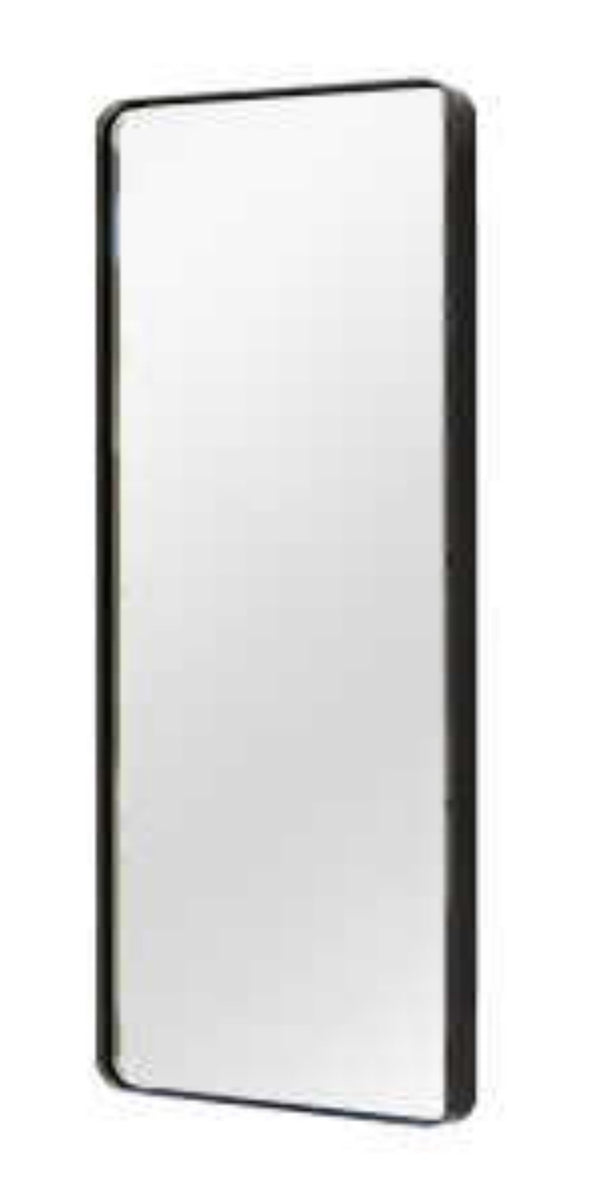 HomeRoots 71" Black Metal Framed Full Length Mirror – Sleek, Modern, and Versatile for Any Room's Elegance! 564615