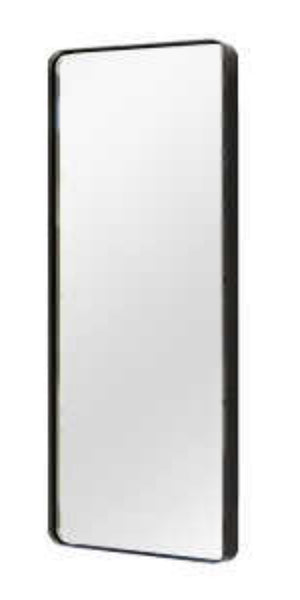 HomeRoots 71" Black Metal Framed Full Length Mirror – Sleek, Modern, and Versatile for Any Room's Elegance! 564615