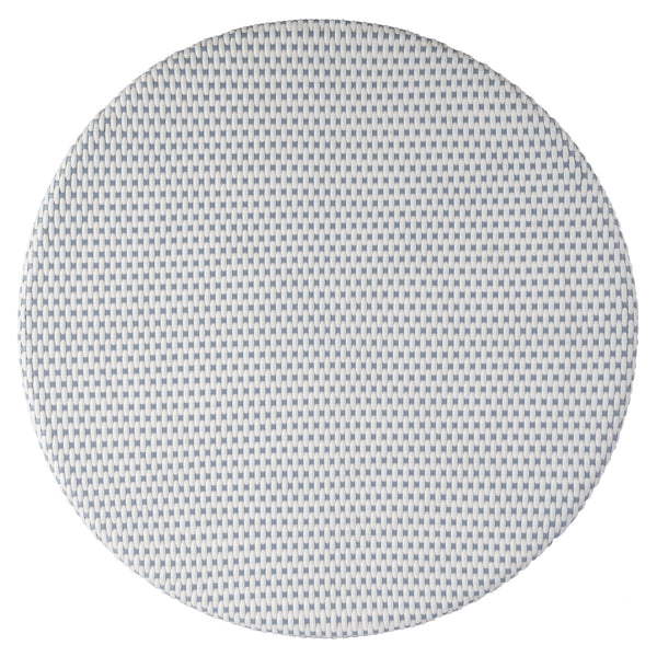 Butler Specialty Tobias Outdoor Round Rattan Bistro Table - Stylish And Weather-resistant For Elegant Patio Dining Blue Aluminum,Polyurethane Synthetic (Pe) Rattan 5646194-butler