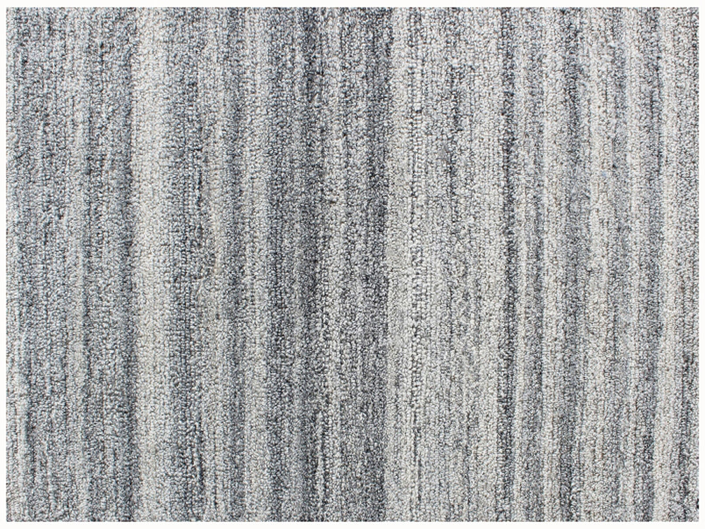Homeroots 5' X 8' Gray Abstract Hand Tufted Non Skid Area Rug  100% Pet 564705