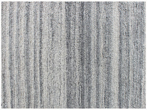 Homeroots 5' X 8' Gray Abstract Hand Tufted Non Skid Area Rug  100% Pet 564705