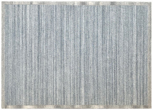 Homeroots 5' X 8' Silver Abstract Hand Tufted Non Skid Area Rug  100% Pet 564706