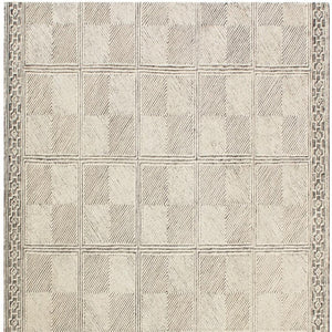 HomeRoots 5' X 8' Moss Green Wool Area Rug - Hand-Tufted Abstract Design, Non-Skid, Perfect for Any Room 564713