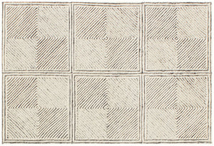 Homeroots 5' X 8' Moss Green Wool Abstract Geometric Hand Tufted Non Skid Area Rug  Wool 564713