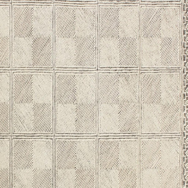 HomeRoots 5' X 8' Moss Green Wool Area Rug - Hand-Tufted Abstract Design, Non-Skid, Perfect for Any Room 564713