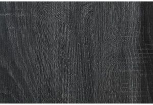 Homeroots Dark Gray Distressed Wood Lighted Queen Bed Frame - Premium Craftsmanship For A Cozy Bedroom Retreat  Wood 564725