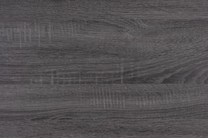 Homeroots Black Full Bed Frame With Gray Inlaid Panels - Rustic Farmhouse Style For A Cozy Bedroom Retreat   564762