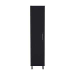 HomeRoots 71" Sleek Gray Wood Pantry Cabinet - Durable Minimalist Storage for Kitchen, Laundry & More! 564779