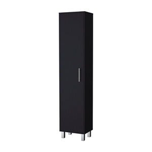 HomeRoots 71" Sleek Gray Wood Pantry Cabinet - Durable Minimalist Storage for Kitchen, Laundry & More! 564779