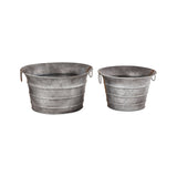 Fairhaven Set of 2 Planters 564789 Elk Home