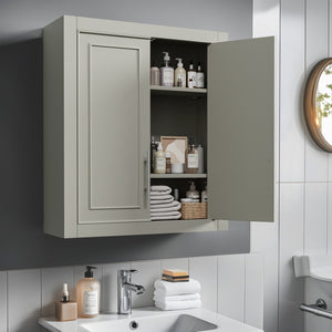 HomeRoots 22" White Wood Floating Vanity: Modern Space-Saving Design with Soft-Close Doors for Stylish Storage 564798