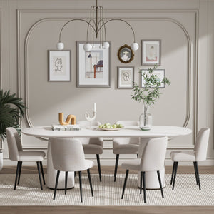 Homeroots Set Of Two Beige & Black Upholstered Dining Side Chairs – Stylish Comfort For Every Room   564814