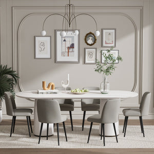 Homeroots Set Of Two Stylish Gray And Black Upholstered Dining Chairs - Perfect For Any Room Decor!   564815