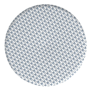 Butler Specialty Tobias Outdoor Rattan And Metal Dining Side Chair – Chic Coastal Style For Your Patio Oasis Blue Aluminum,Polyurethane Synthetic (Pe) Rattan 5648194-butler