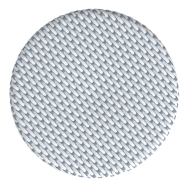 Butler Specialty Tobias Outdoor Rattan And Metal Dining Side Chair – Chic Coastal Style For Your Patio Oasis Blue Aluminum,Polyurethane Synthetic (Pe) Rattan 5648194-butler