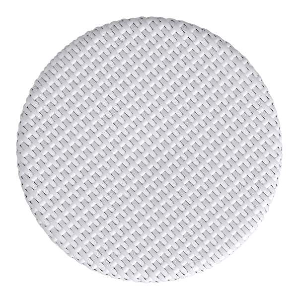 Butler Specialty Tobias Outdoor Rattan And Metal Dining Side Chair – Chic Coastal Style For Your Patio Oasis White Aluminum,Polyurethane Synthetic (Pe) Rattan 5648304-butler