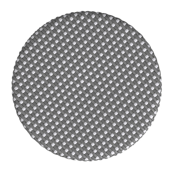 Butler Specialty Tobias Outdoor Rattan And Metal Dining Side Chair – Chic Coastal Style For Your Patio Oasis Gray And White Aluminum,Polyurethane Synthetic (Pe) Rattan 5648329-butler