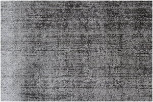 Homeroots 8' X 10' Charcoal Hand Loomed Area Rug  Viscose 564868