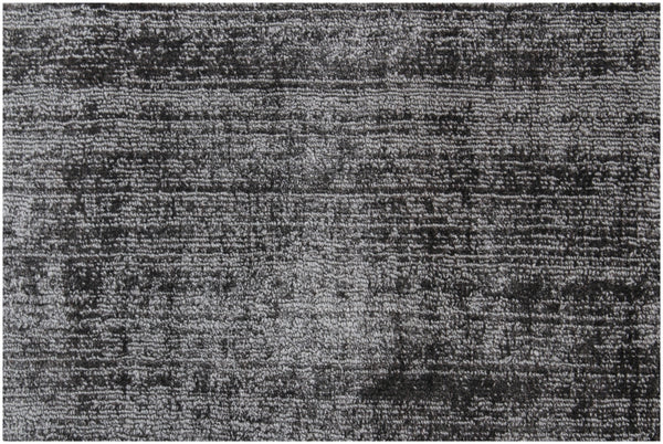 Homeroots 10' X 14' Charcoal Hand Loomed Area Rug  Viscose 564869