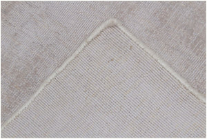 HomeRoots 9' Hand Loomed Taupe Area Rug - Luxurious Viscose Construction for Elegant Home Décor and Comfort 9' X 12' 564870