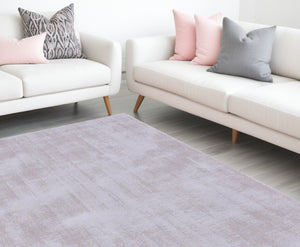HomeRoots 9' Hand Loomed Taupe Area Rug - Luxurious Viscose Construction for Elegant Home Décor and Comfort 9' X 12' 564870