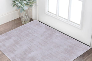 Homeroots 3' X 5' Taupe Hand Loomed Area Rug  Viscose 564875