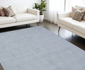 Homeroots 8' X 10' Sage Hand Loomed Area Rug  Viscose 564912