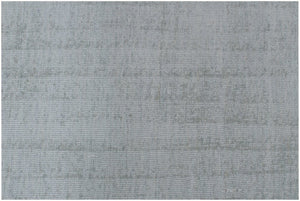 HomeRoots 8' Hand Loomed Sage Area Rug - Luxurious Viscose, Soft Texture, Contemporary Elegance for Any Room 9' X 12' 564913