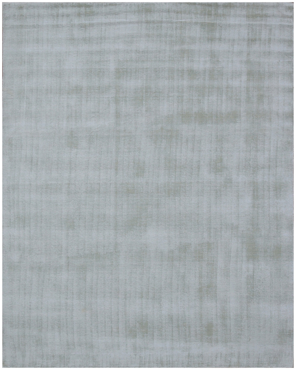 Homeroots 9' X 12' Green Hand Loomed Area Rug  Viscose 564914