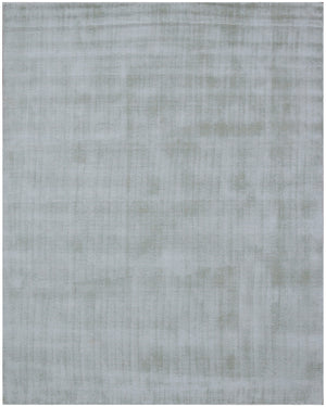 Homeroots 9' X 12' Green Hand Loomed Area Rug  Viscose 564914