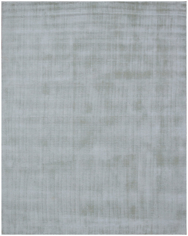 Homeroots 9' X 12' Green Hand Loomed Area Rug  Viscose 564914