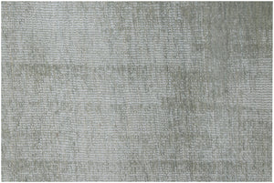 Homeroots 9' X 12' Green Hand Loomed Area Rug  Viscose 564914