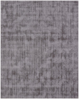 Homeroots 9' X 12' Dark Brown Hand Loomed Area Rug  Viscose 564927