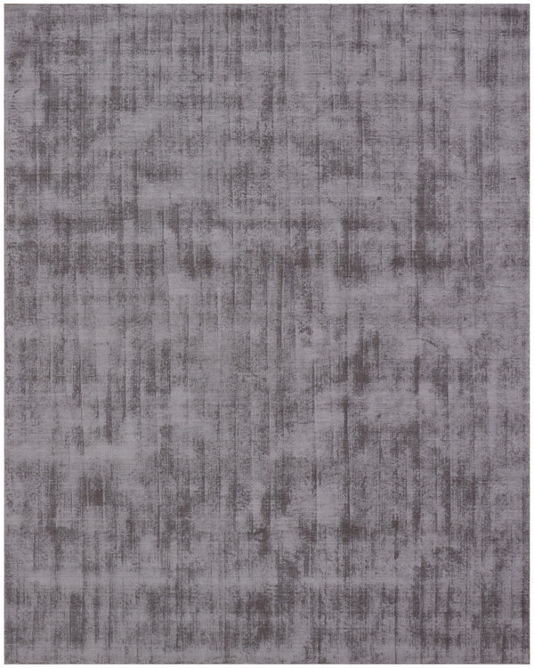 Homeroots 9' X 12' Dark Brown Hand Loomed Area Rug  Viscose 564927