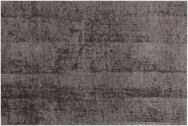 Homeroots 9' X 12' Dark Brown Hand Loomed Area Rug  Viscose 564927