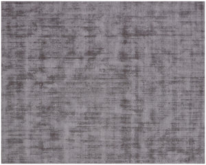 Homeroots 9' X 12' Dark Brown Hand Loomed Area Rug  Viscose 564927