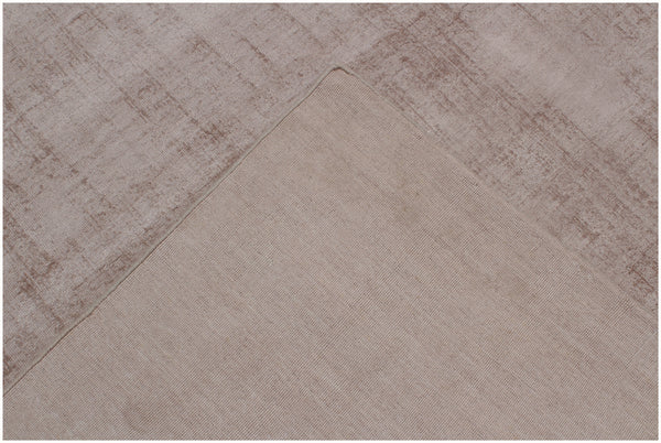 Homeroots 9' X 12' Camel Hand Loomed Area Rug  Viscose 564929