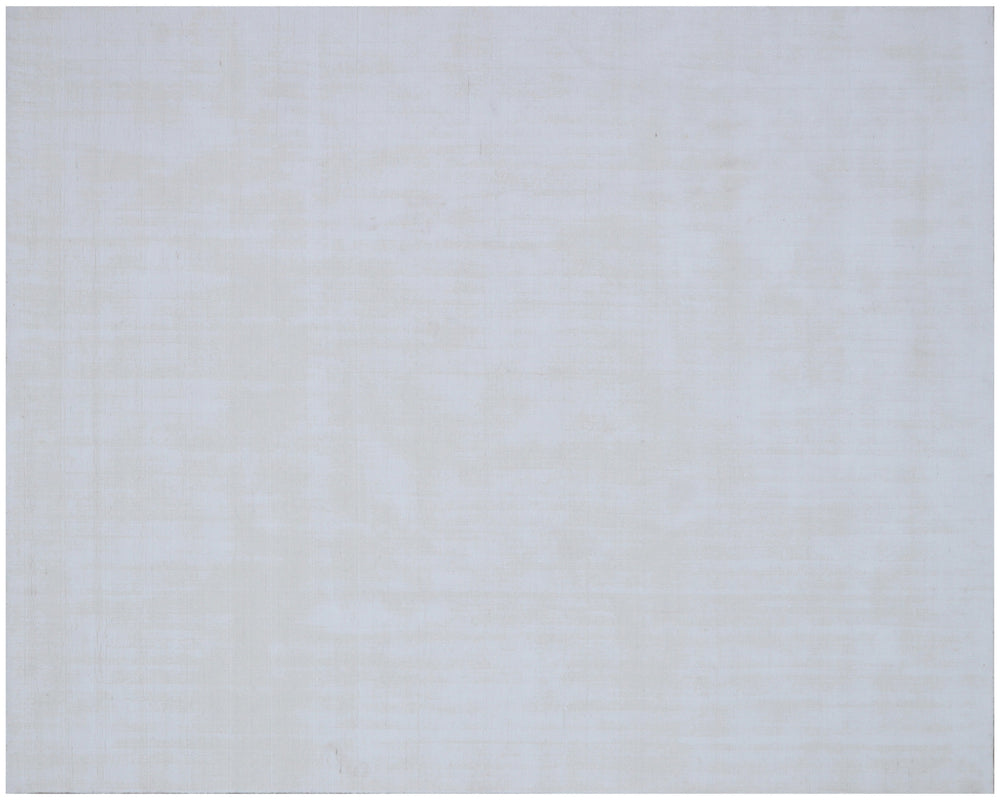 Homeroots 9' X 12' Ivory Hand Loomed Area Rug  Viscose 564930