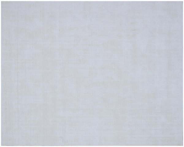HomeRoots 9' X 12' Ivory Hand Loomed Area Rug - Luxurious, Durable, and Versatile for Any Home Décor Style 564930