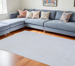 HomeRoots 9' X 12' Ivory Hand Loomed Area Rug - Luxurious, Durable, and Versatile for Any Home Décor Style 564930