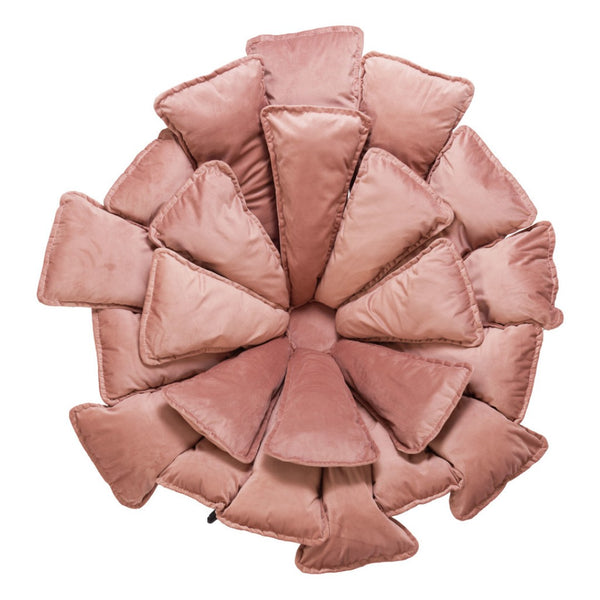 Homeroots 42" Pink Velvet Swivel Side Chair - Stylish Upholstered Design With Durable Steel Frame & Comfort   564970