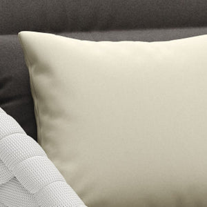 HomeRoots 34" Gray And White Club Chair with Toss Pillow - Stylish Barrel Design for Comfort & Versatility 564977