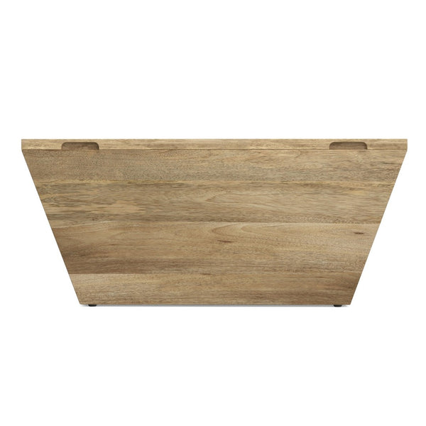 English Elm Abba Solid Mango Wood Lift Top Coffee Table with Dual Hidden Storage Compartments Natural B136P429093