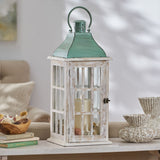 Christopher Knight Home® - Noble House - Hooven Coastal Handcrafted Mango Wood Decorative Lantern